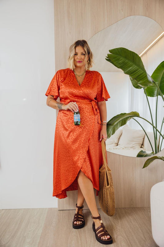 Vestido Manu Laranja